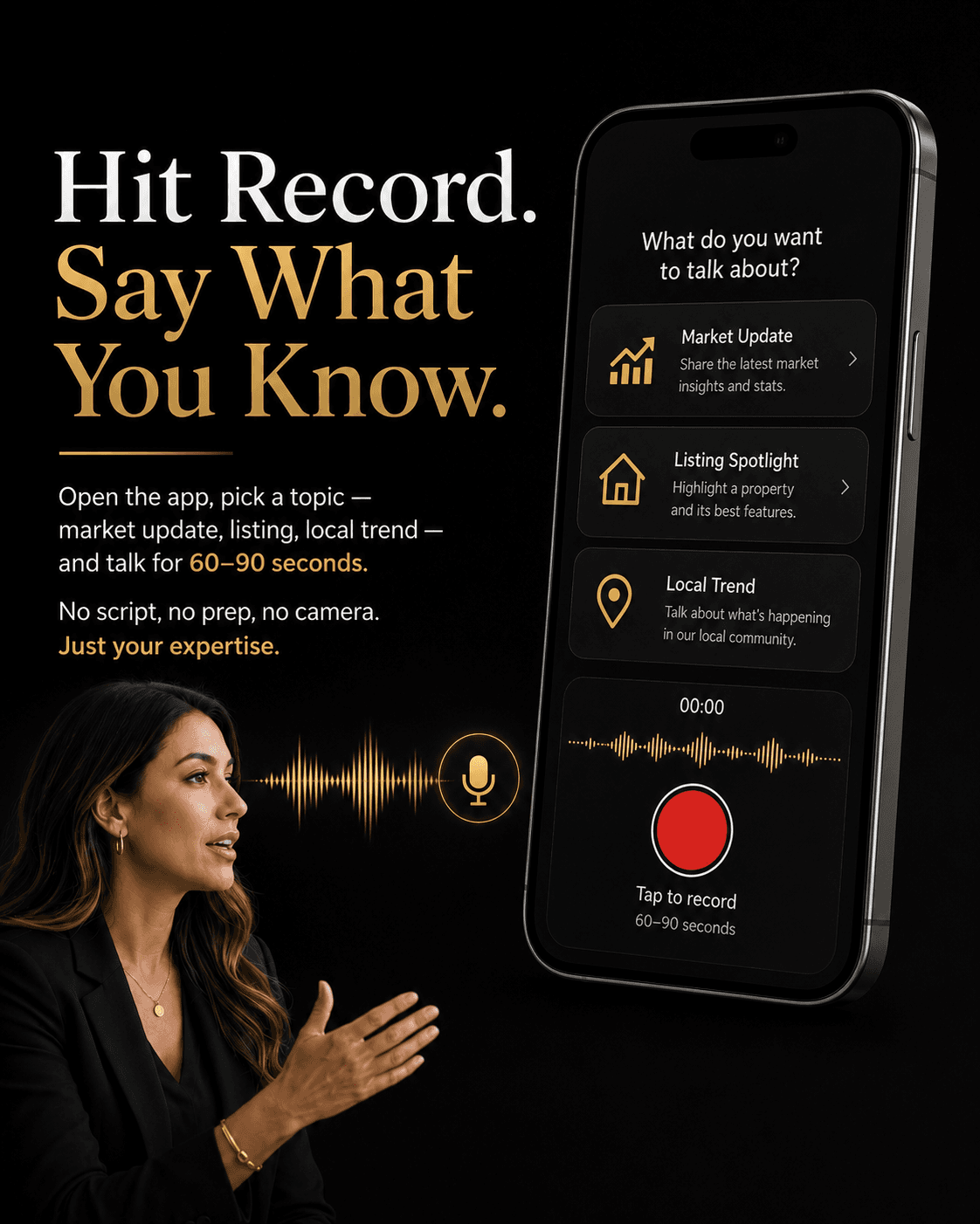 Hit the Mic. Speak, Spark, Share.